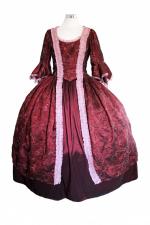 Deluxe Ladies 18th Century Marie Antoinette Masked Ball Costume Size 20 - 22